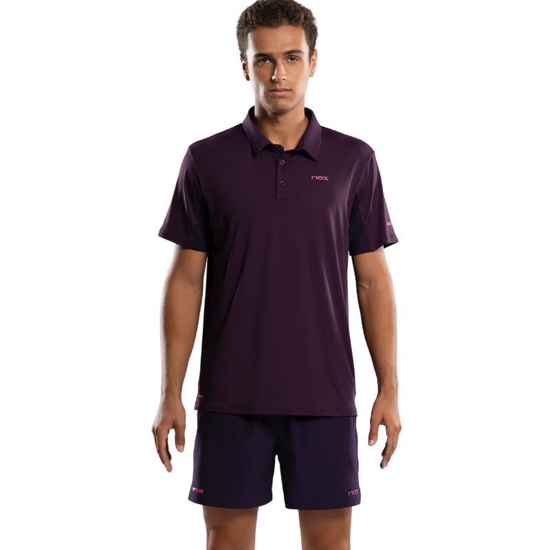 Polo Nox Pro Violet - Esprit Padel Shop