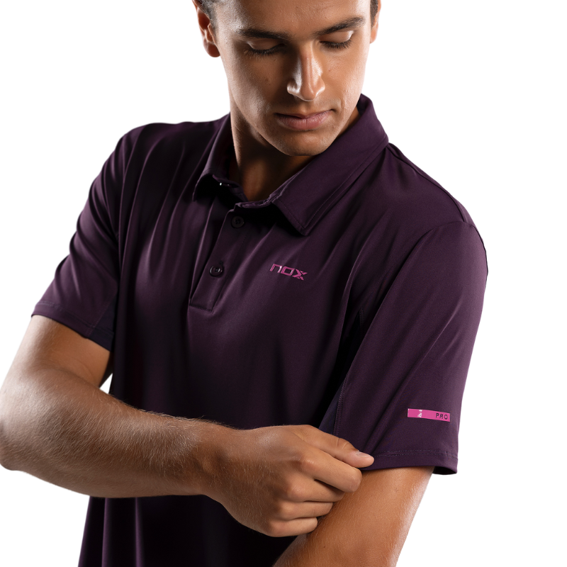 Polo Nox Pro Violet - Esprit Padel Shop