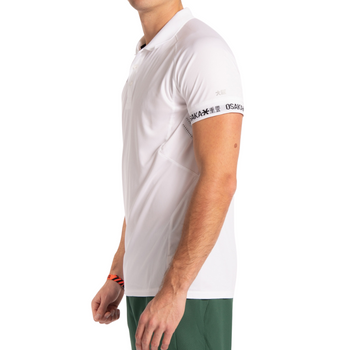 Polo Osaka Jersey Blanc - Esprit Padel Shop