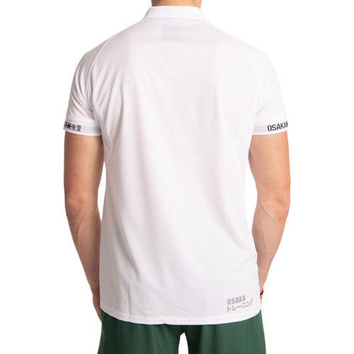 Polo Osaka Jersey Blanc - Esprit Padel Shop