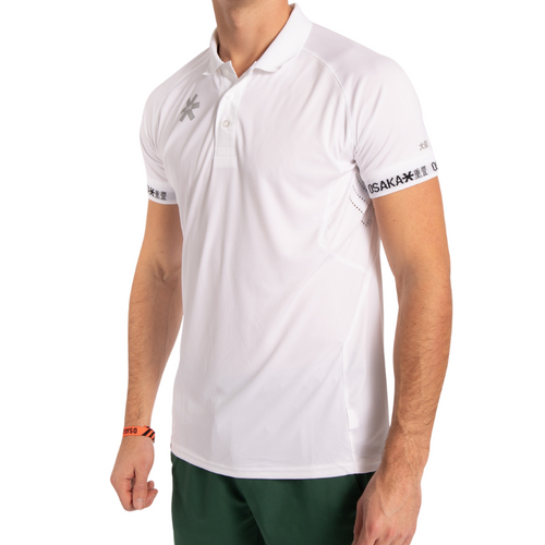 Polo Osaka Jersey Blanc - Esprit Padel Shop