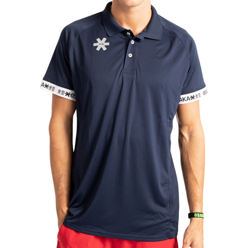 Polo Osaka Jersey Bleu Marine - Esprit Padel Shop