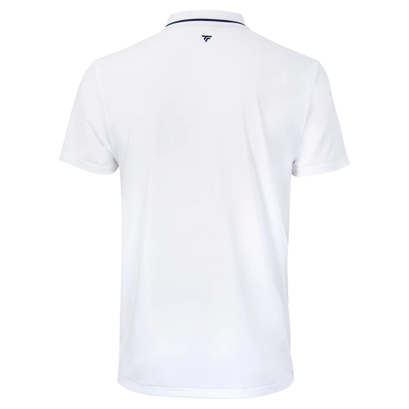 Polo Tecnifibre Team Tech Blanc - Esprit Padel Shop