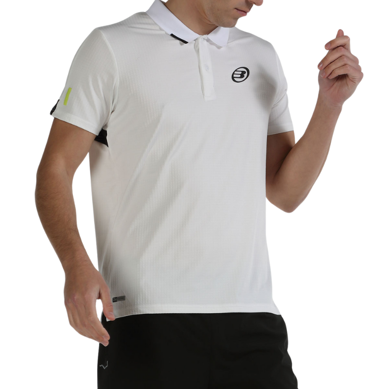 Polo Bullapdel Lindo Blanc - Esprit Padel Shop