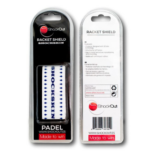 Protector de pala Shockout azul - Esprit Padel Shop