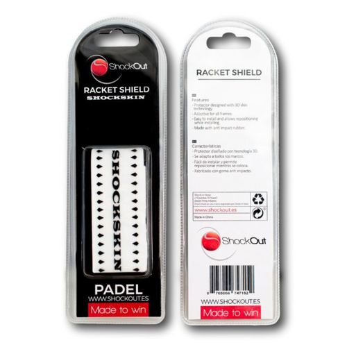 Protector de pala Shockout negro - Esprit Padel Shop