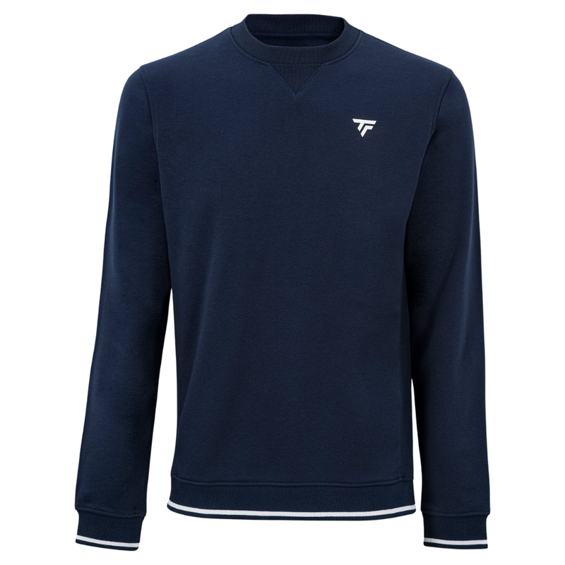 Pull Tecnifibre Team Terry Bleu Marine Unisexe - Esprit Padel Shop