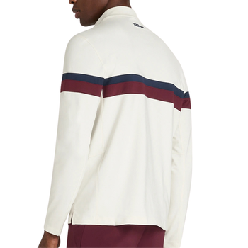 Pull Wilson Elevate Performance Half-Zip Beige - Esprit Padel Shop