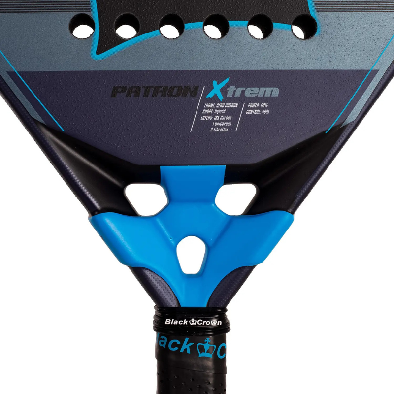 Raquette de padel Black Crown Patron Xtrem 2025 - Esprit Padel Shop