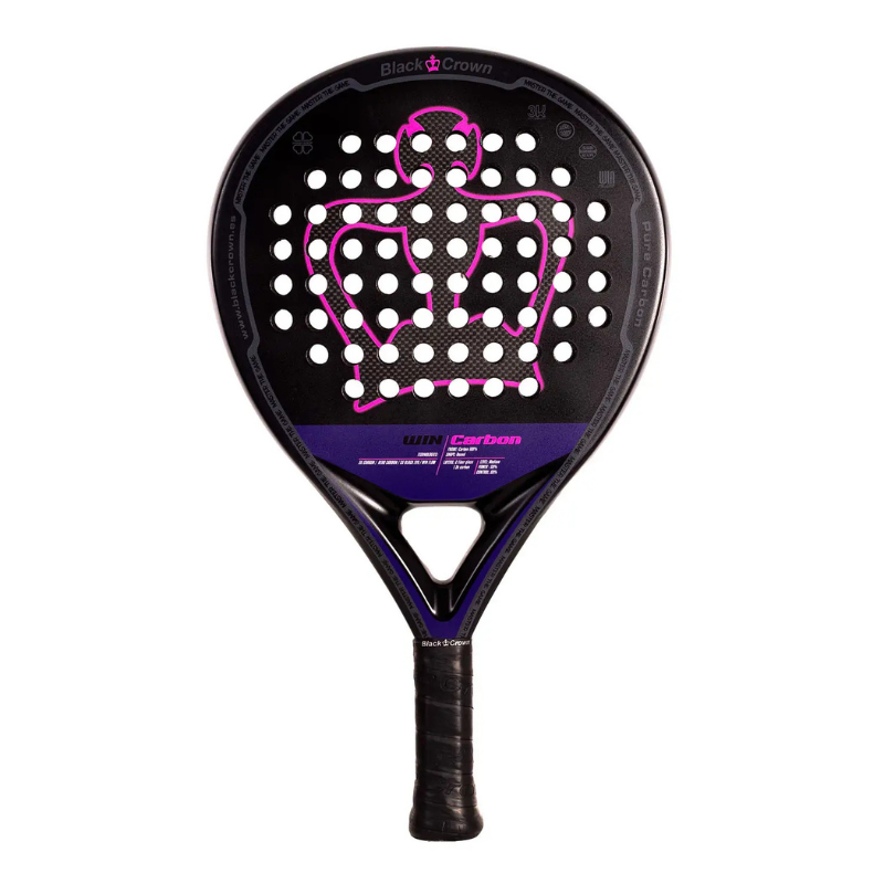 Raquette de padel Black Crown Win Carbon 2025 - Esprit Padel Shop