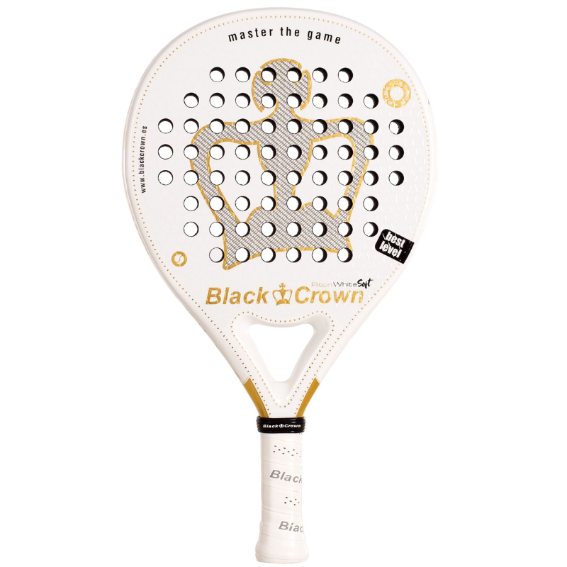 Raquette de padel Black Crown Piton White Soft 2025- Esprit Padel Shop