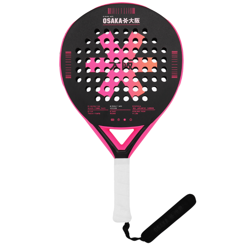 Raquette de padel Osaka Vision Control Rose 2025 - Esprit Padel Shop