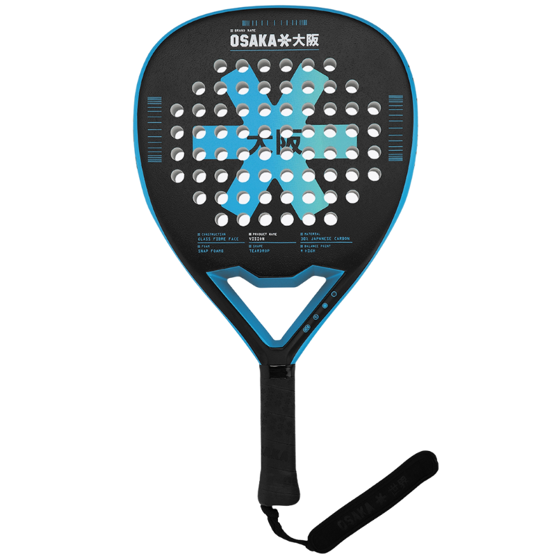 Raquette de padel Osaka Vision Power Bleu 2025 - Esprit Padel Shop