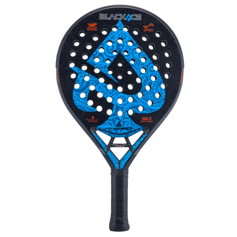 Raquette de padel Pro Kennex Black Ace Bleu - Esprit Padel Shop