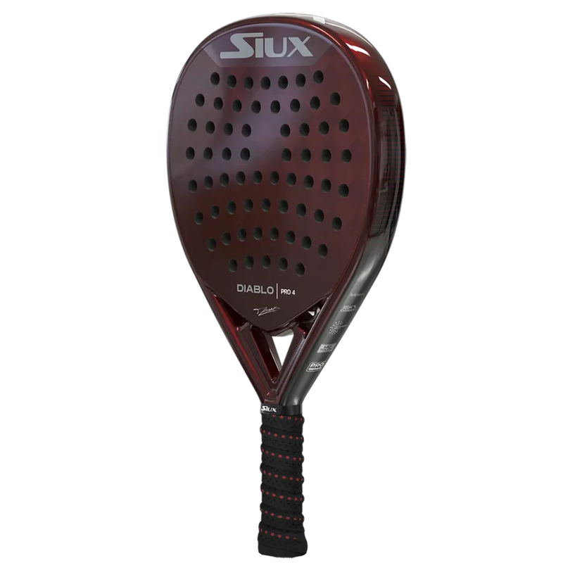 Raquette de padel Siux Diablo 4 Tino Libaak Pro 2025 - Esprit Padel Shop