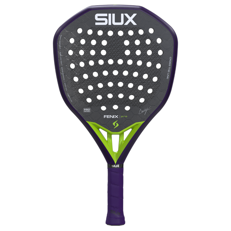 RAQUETTE DE TEST - Raquette de padel Siux Fenix Pro VI Violet By Leo Augsbuger 2026 - Esprit Padel Shop