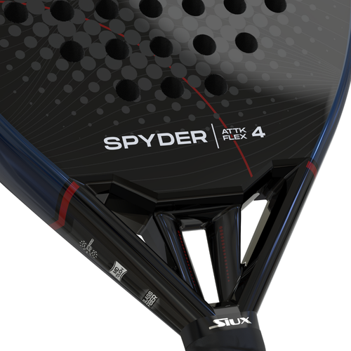 Raquete de padel Siux Spyder 4 Attack Flex 2025 - Esprit Padel Shop