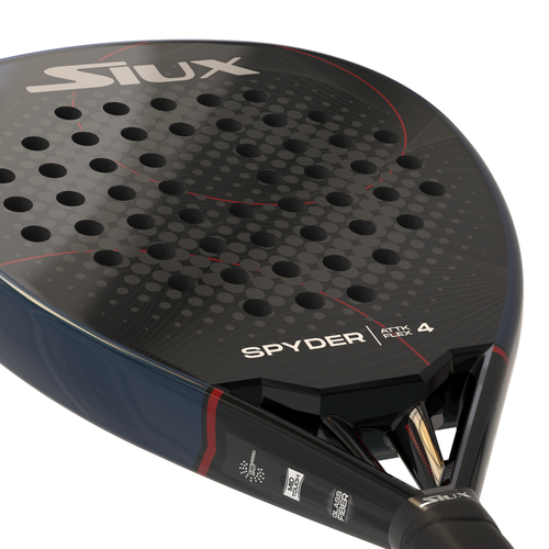 Raquete de padel Siux Spyder 4 Attack Flex 2025 - Esprit Padel Shop