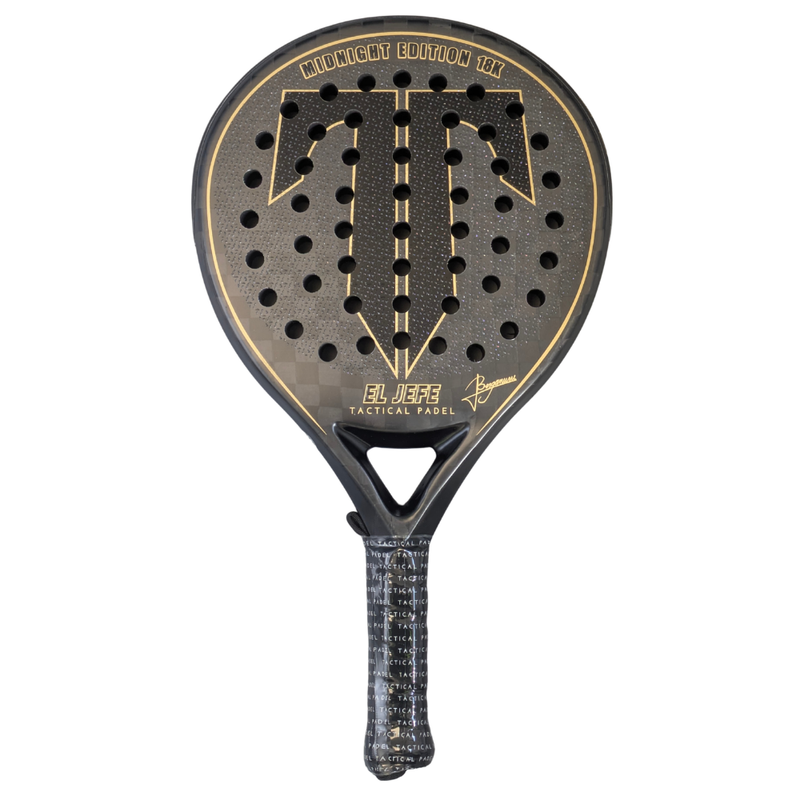 Raquette de padel Tactical Padel El Jefe 18K Midnight - Esprit Padel Shop