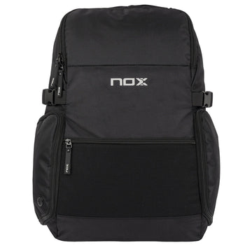Backpack Nox Urban Street Black Front - Esprit Padel Shop