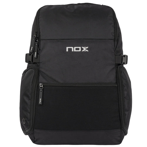 Backpack Nox Urban Street Black Front - Esprit Padel Shop