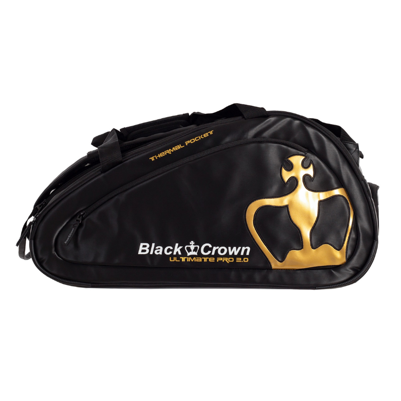 Sac de padel Black Crown Ultimate Pro 2.0 Gold - Esprit Padel Shop