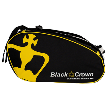Sac de padel Black Crown Ultimate Series V2 Noir/Jaune - Esprit Padel Shop