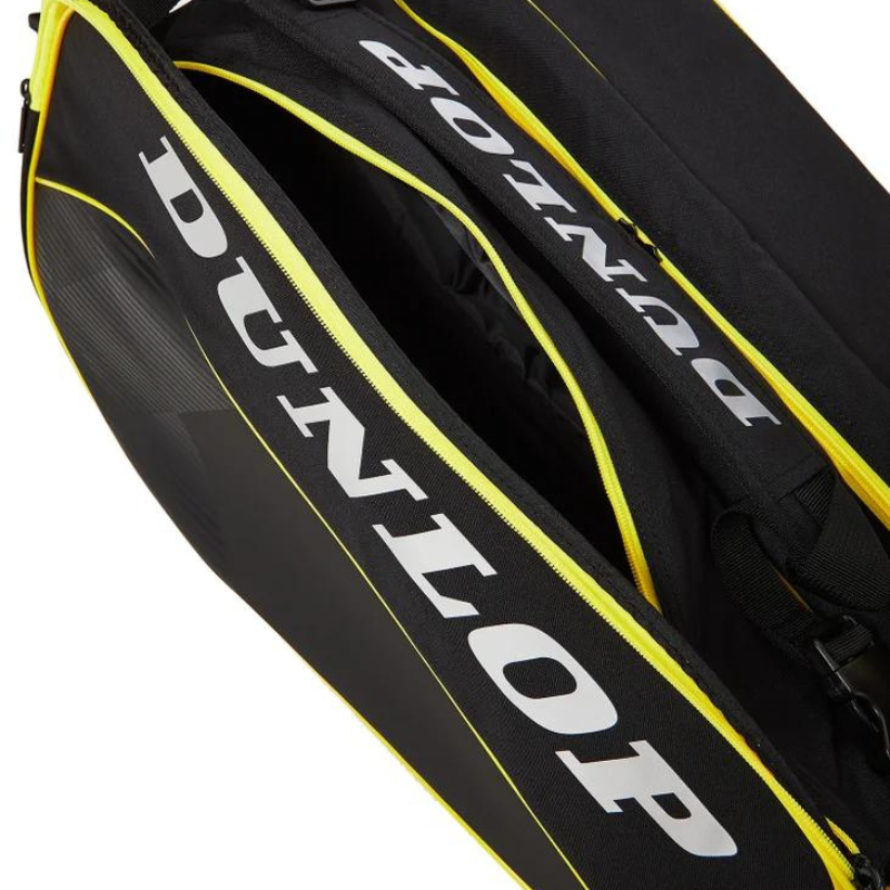 Sac de padel Dunlop Elite Jaune Poche Raquette - Esprit Padel Shop