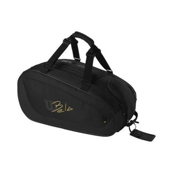 Sac de padel Wilson Bela Super Tour Noir 2024 Face - Esprit Padel Shop
