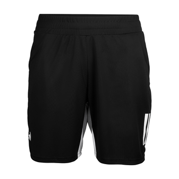 Short Adidas Club 3 Stripes 7" Noir/Blanc - Esprit Padel Shop