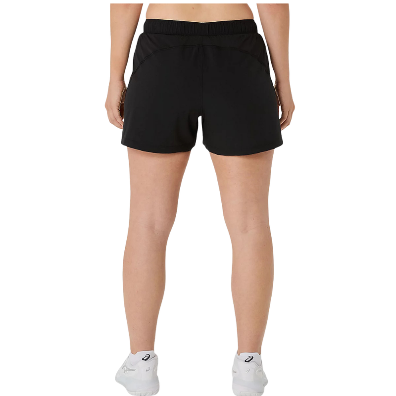 Short Asics Court 2-N-1 Noir Femme - Esprit Padel Shop