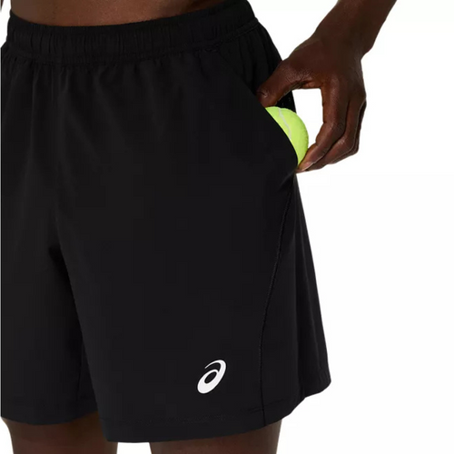 Short Asics Court 7in Noir - Esprit Padel Shop