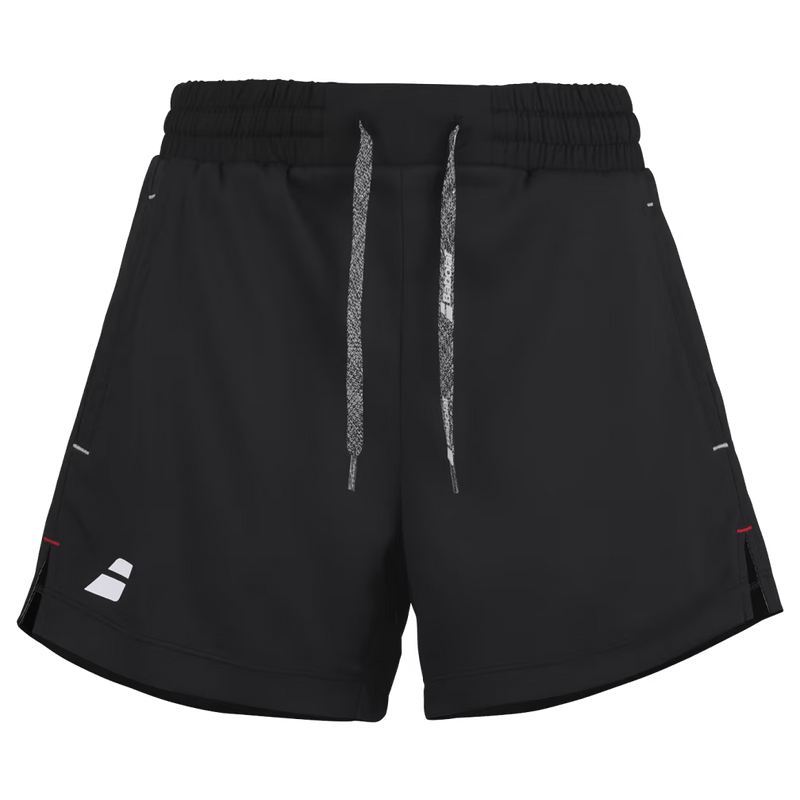 Short Babolat Exercice Noir Femme 2024 Face -Esprit Padel Shop