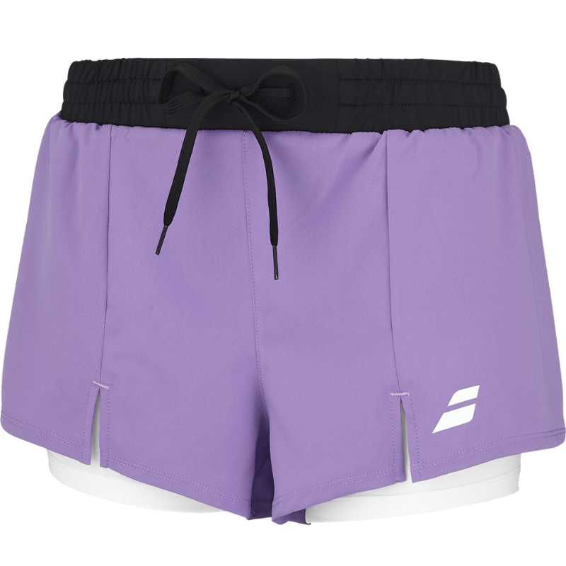 Short Babolat Padel Short Violet Femme 2025 - Esprit Padel Shop