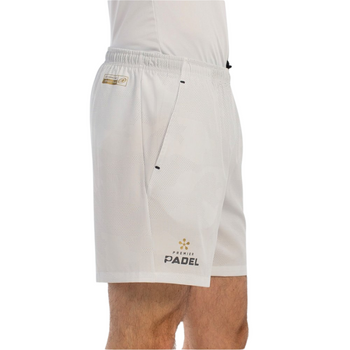 Pantaloncini Bullpadel Bugle bianchi - Esprit Padel Negozio