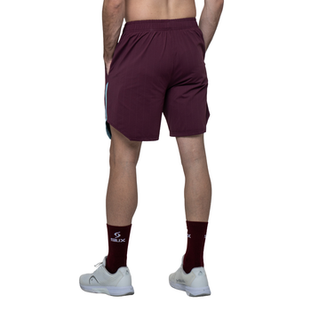Pantalón corto Siux Apex Burdeos - Esprit Padel Shop