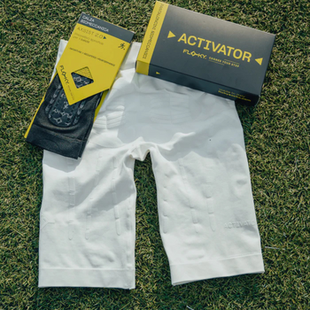 Short de Compression Floky Activator Blanc - Esprit Padel Shop