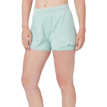 Short Tecnifibre Team Stretch Vert Femme - Esprit Padel Shop