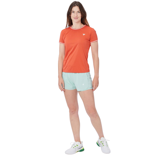 Short Tecnifibre Team Stretch Vert Femme - Esprit Padel Shop