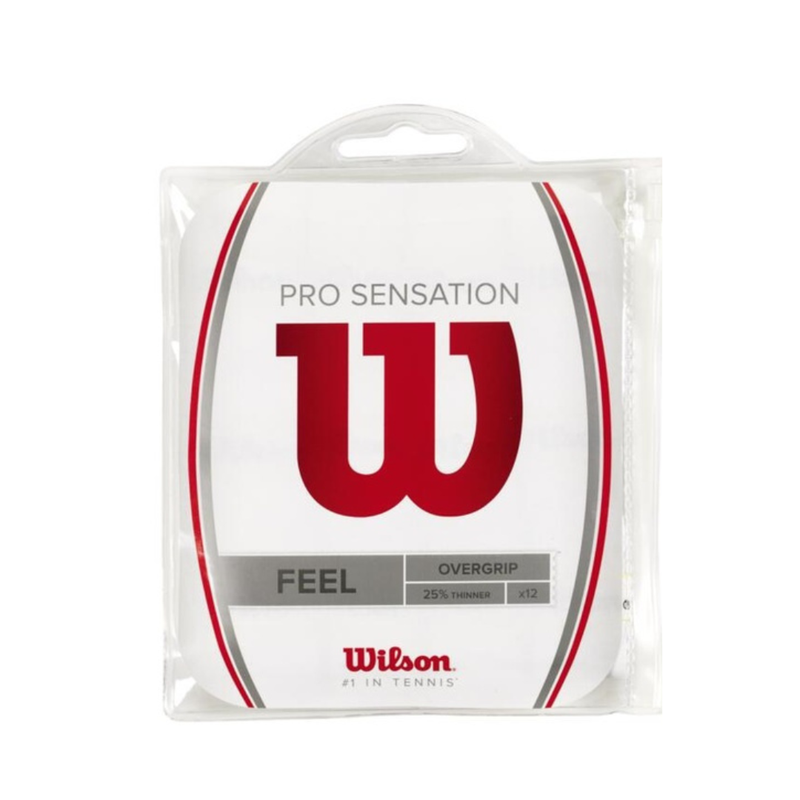 Surgrip Wilson Pro Sensation x12 Blanc - Esprit Padel Shop