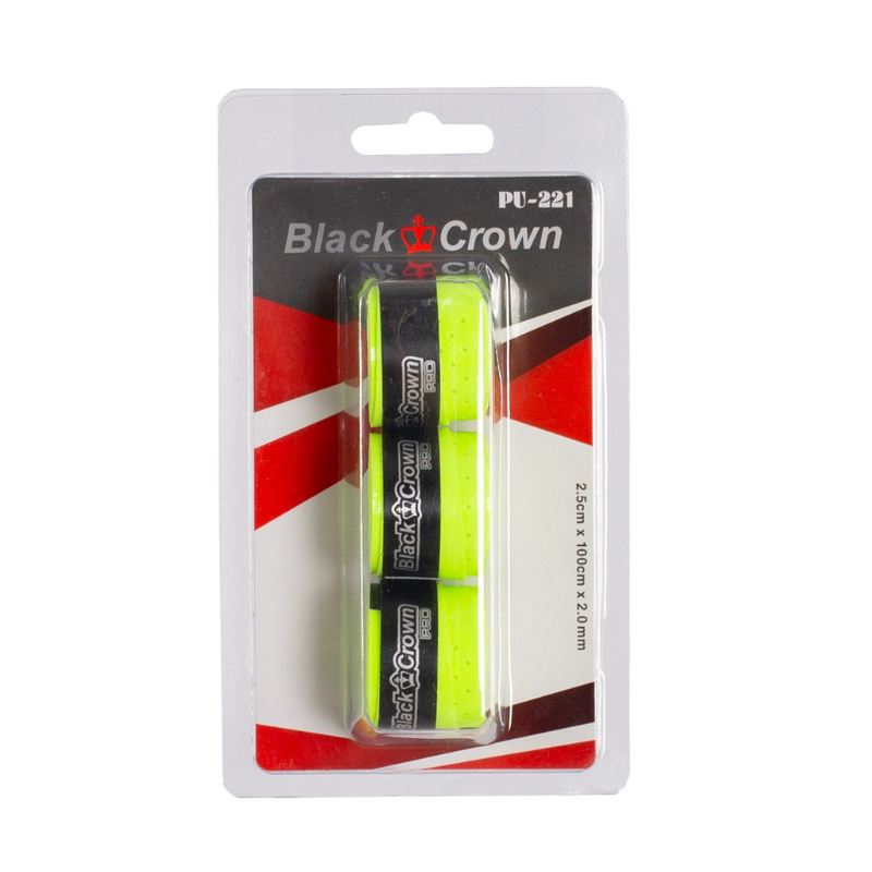 Surgrips Black Crown Perforados x3 Jaune - Esprit Padel Shop