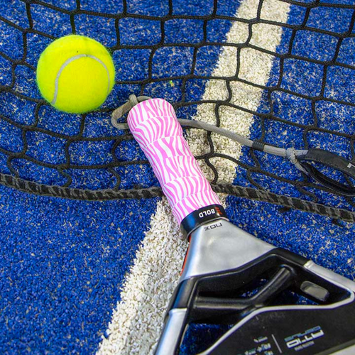 Overgrips Bold zebra rosa x3 - Esprit Padel Shop