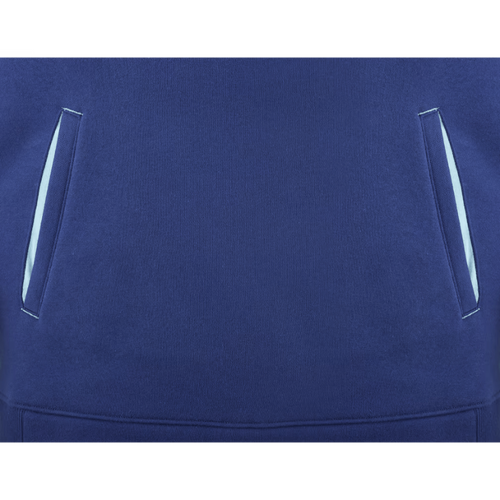 Sudadera Babolat Exercice Hood Logo Azul Bolsillos - Esprit Padel Shop