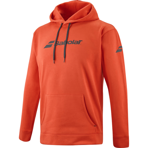 Felpa Babolat Exercice Hood Rosso 3q - Esprit Padel Shop