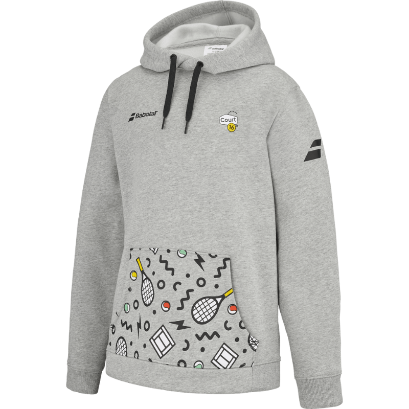 Sweat Babolat Exercise Hood C16 Gris Junior 2025 - Esprit Padel Shop