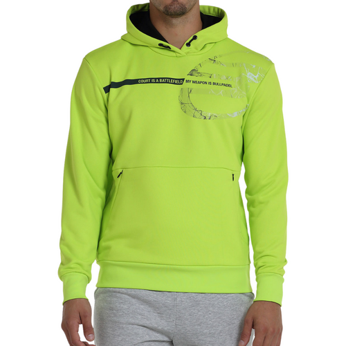 Felpa Bullpadel Baiona Face Verde - Esprit Padel Negozio