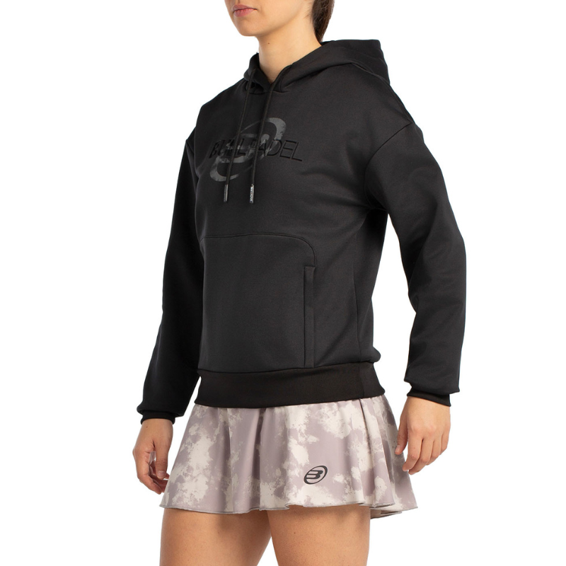Sweat Bullpadel Befas Noir Femme - Esprit Padel Shop