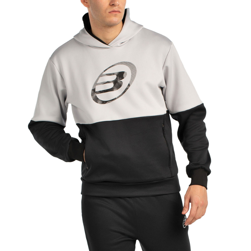 Sweat Bullpadel Boyal Noir/Gris - Esprit Padel Shop