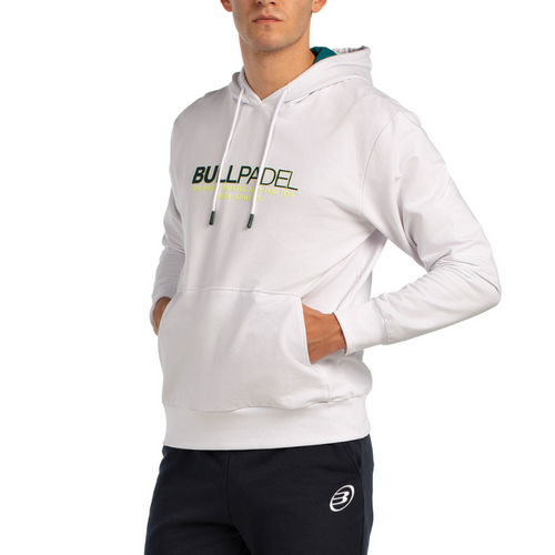 Sweat Bullpadel Boyen Blanc - Esprit Padel Shop