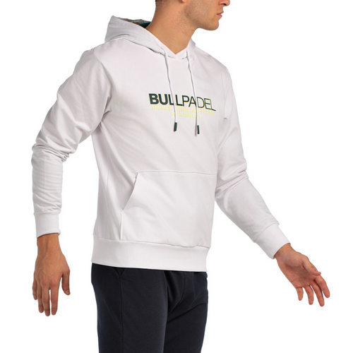 Sweat Bullpadel Boyen Blanc - Esprit Padel Shop